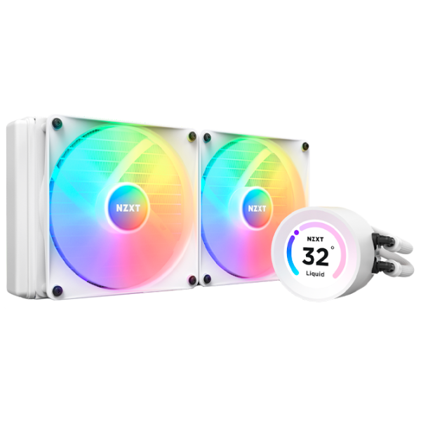 Жидкостное охлаждение NZXT Kraken Elite 280 RGB Гидродинамический/ 1500 об/ мин photo 1