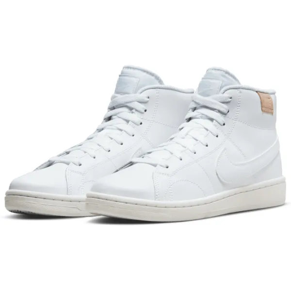 Ghete pentru femei Nike Wmns Court Royale 2 Mid Toamnă - iarnă/ White photo 1