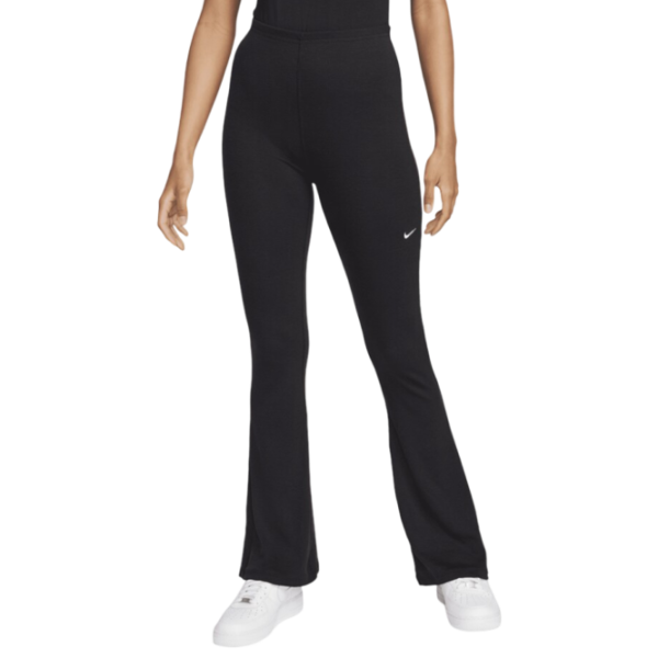 Тайтсы для женщин Nike Chill Knit Tight Mini-Rib Flared XS/ Черный photo 1