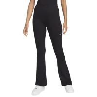 Тайтсы для женщин Nike Chill Knit Tight Mini-Rib Flared S/ Черный