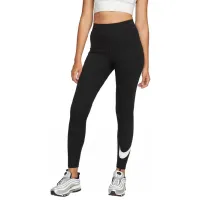 Colanți sport pentru femei Nike W Nsw Nk Clsc Gx Hr Tght Swsh XL/ Black