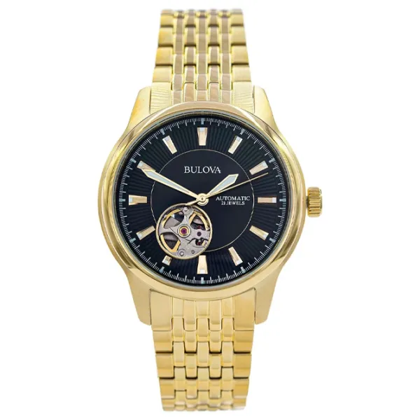 Ceas de mână pentru bărbați Bulova 97A168 Mecanic/ 38 mm photo 1 Ceas de mână pentru bărbați Bulova 97A168 Mecanic/ 38 mm photo 1