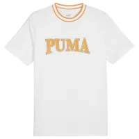 Tricou pentru bărbați Puma Squad Big Graphic Tee 100% bumbac/ White