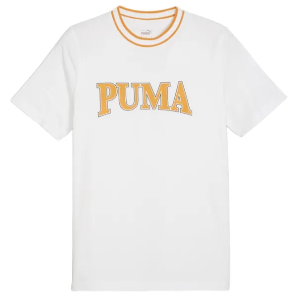 Tricou pentru bărbați Puma Squad Big Graphic Tee 100% bumbac/ White photo 1