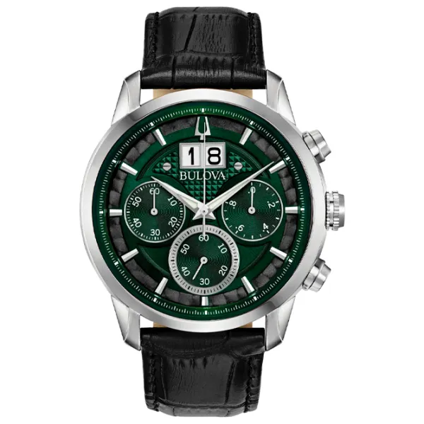 Наручные часы для мужчин Bulova 96B310 Кварцевый/ 44 мм photo 1 Наручные часы для мужчин Bulova 96B310 Кварцевый/ 44 мм photo 1