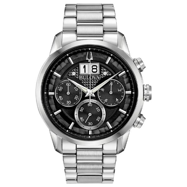 Наручные часы для мужчин Bulova 96B319 Кварцевый/ 44 мм photo 1 Наручные часы для мужчин Bulova 96B319 Кварцевый/ 44 мм photo 1