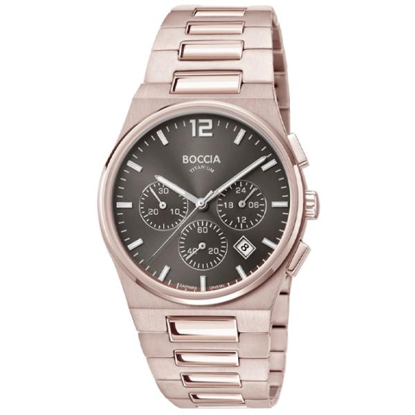 Ceas de mână pentru bărbați Boccia 3741-02 Cuarț/ 39 mm photo 1 Ceas de mână pentru bărbați Boccia 3741-02 Cuarț/ 39 mm photo 1