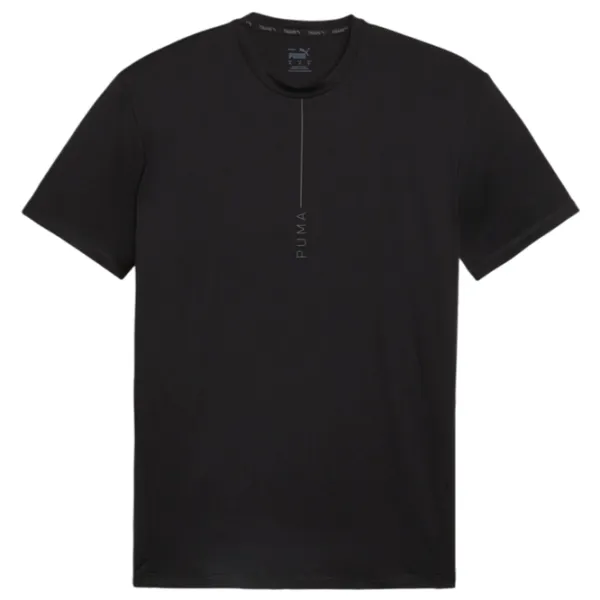 Tricou pentru bărbați Puma Yogini Lite Mesh Tee 94% poliester, 6% elastan/ Black photo 1