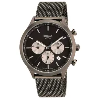 Ceas de mână pentru bărbați Boccia 3750-06 Cuarț/ 41 mm