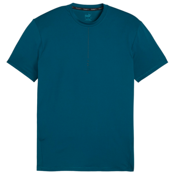 Футболка для мужчин Puma Yogini Lite Mesh Tee 94 % полиэстер, 6 % эластан/ Темно-синий photo 1