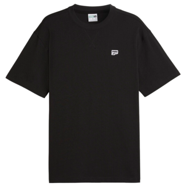 Футболка для мужчин Puma Downtown Badge Tee 100% хлопок/ Черный photo 1