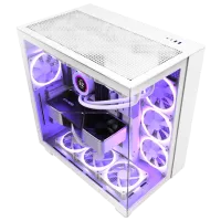 Корпус NZXT H9 Flow Mid Tower / Белый