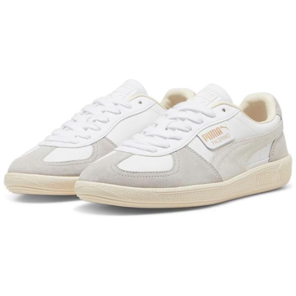 Ghete pentru bărbați Puma Palermo Lth 40.5 / White photo 1