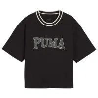 Футболка для женщин Puma Squad Graphic Tee 100% хлопок/ Черный