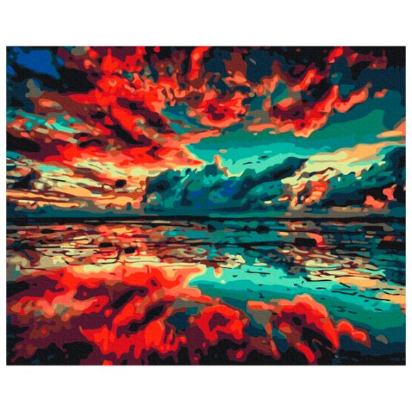 Картина по номерам BrushMe Отражение мира 50 x 40 см/ Горизонтальная photo 1