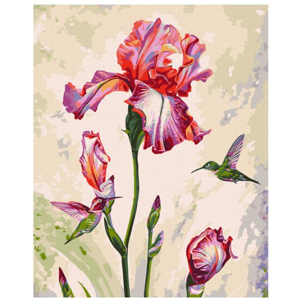 Pictură pe numere BrushMe Întâlnire matinală 50 x 40 cm/ Verticală photo 1