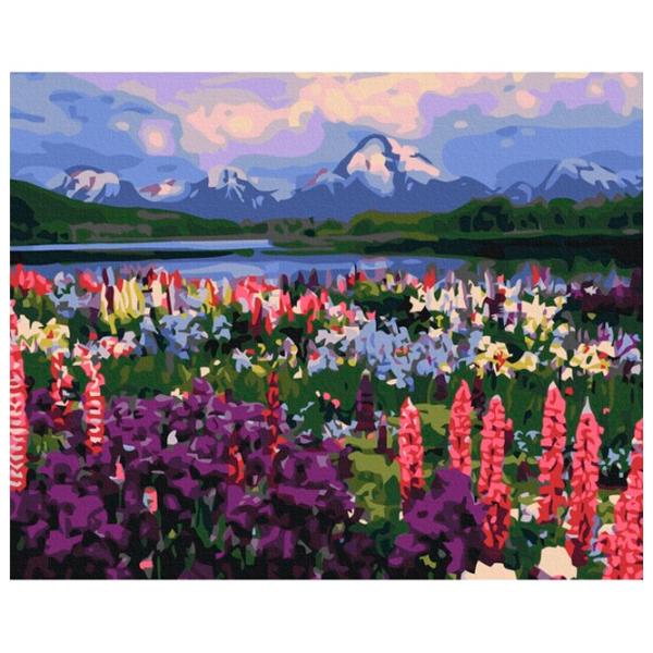 Картина по номерам BrushMe Долина полевых цветов 50 x 40 см/ Горизонтальная photo 1 Картина по номерам BrushMe Долина полевых цветов 50 x 40 см/ Горизонтальная photo 1