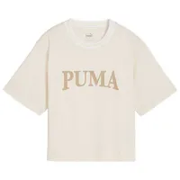 Tricou pentru femei Puma Squad Graphic Tee 100% bumbac/ White