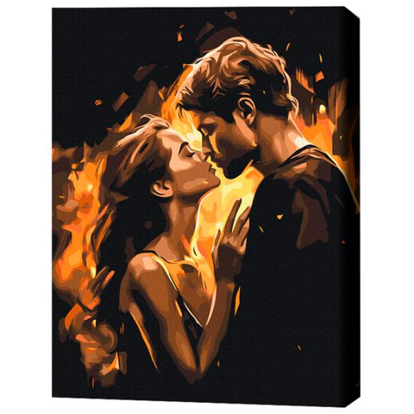Картина по номерам BrushMe Пламя любви 50 x 40 см/ Вертикальная photo 1 Картина по номерам BrushMe Пламя любви 50 x 40 см/ Вертикальная photo 1