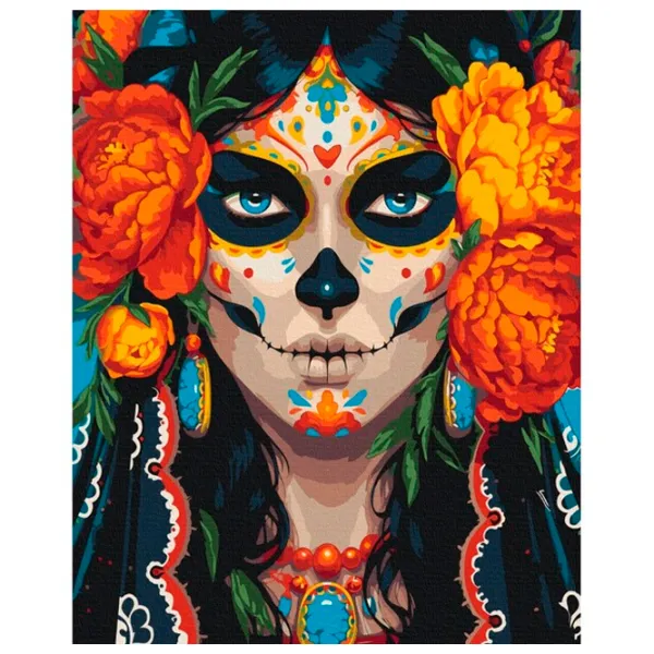 Картина по номерам BrushMe Мексика в ее глазах 50 x 40 см/ Вертикальная photo 1 Картина по номерам BrushMe Мексика в ее глазах 50 x 40 см/ Вертикальная photo 1