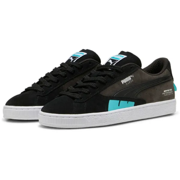 Ghete pentru bărbați Puma Mapf1 Suede Torque 40 / Black photo 1