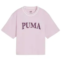 Tricou pentru femei Puma Squad Graphic Tee 100% bumbac/ Purple