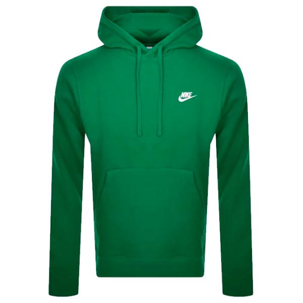 Толстовка для мужчин Nike M Nsw Club Hoodie Po Bb Прямой/ Зелёный photo 1
