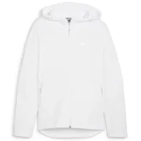 Hanorac pentru bărbați Puma Evostripe Full-Zip Hoodie Dk Drept/ White