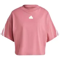 Tricou pentru femei Adidas Fi 3S Tee 100% bumbac/ Brown