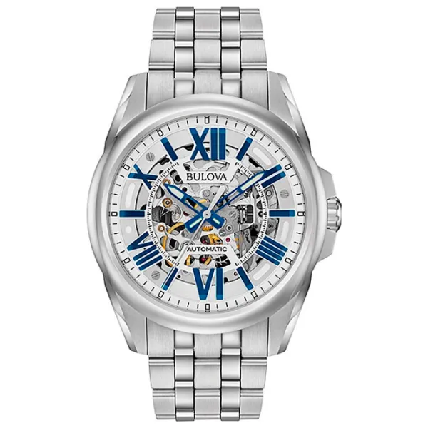 Ceas de mână pentru bărbați Bulova 96A187 Mecanic/ 43 mm photo 1 Ceas de mână pentru bărbați Bulova 96A187 Mecanic/ 43 mm photo 1