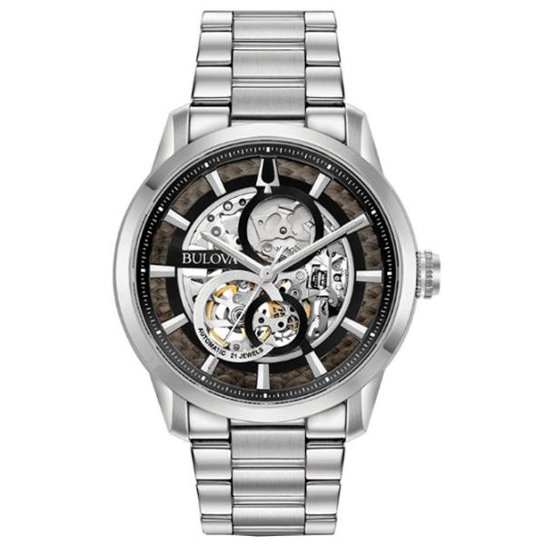 Ceas de mână pentru bărbați Bulova 96A208 Mecanic/ 43 mm photo 1 Ceas de mână pentru bărbați Bulova 96A208 Mecanic/ 43 mm photo 1