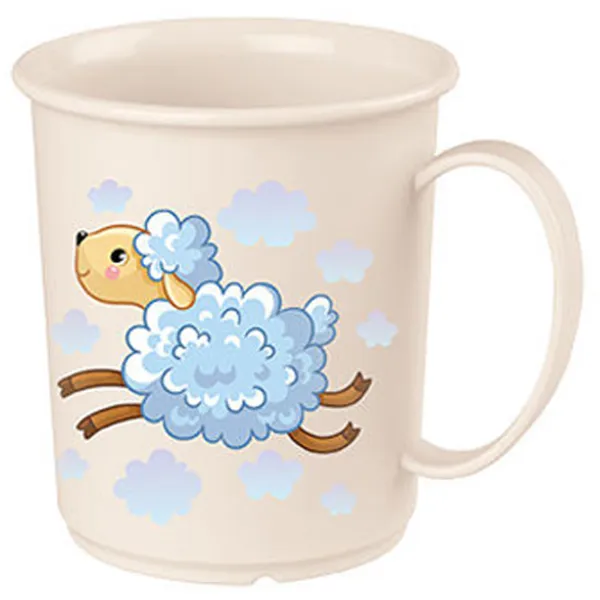 Кружка Bytplast 45674 Унисекс/ 4+/ Бежевый photo 1 Кружка Bytplast 45674 Унисекс/ 4+/ Бежевый photo 1