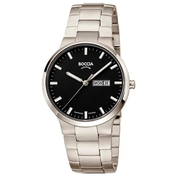 Ceas de mână pentru bărbați Boccia 3649-03 Cuarț/ 39 mm photo 1
