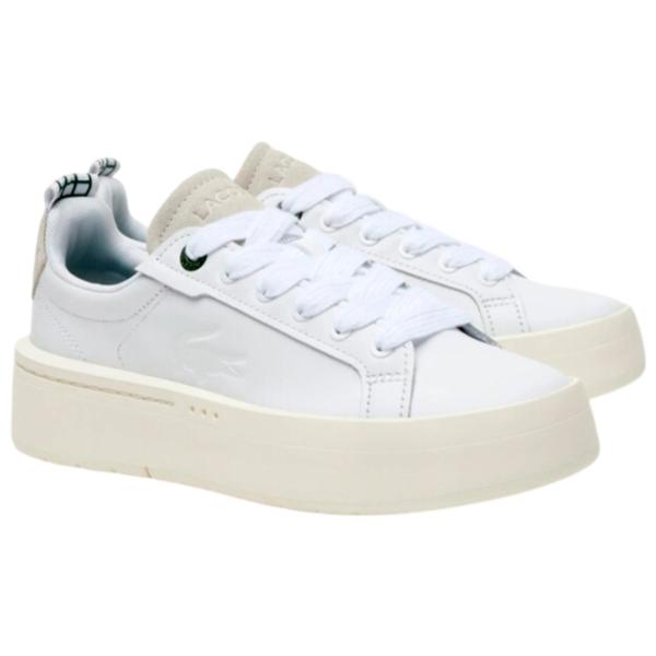 Кеды для женщин Lacoste Women's Carnaby Platform Осень - Зима/ Белый photo 1 Кеды для женщин Lacoste Women's Carnaby Platform Осень - Зима/ Белый photo 1