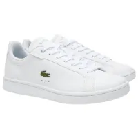 Ghete pentru femei Lacoste Carnaby Pro BL Leather Tonal Primăvară - vară/ White