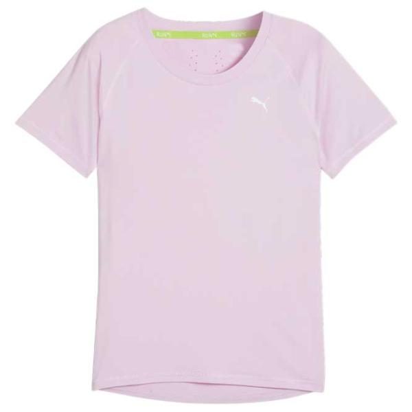 Футболка для женщин Puma Run Cloudspun Ss Tee W 6 % эластан/ Лиловый photo 1