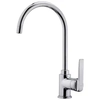 Baterie pentru bucătărie Teka IN 995 CR Mono comandă/ pivotantă/ Alamă/ Crom