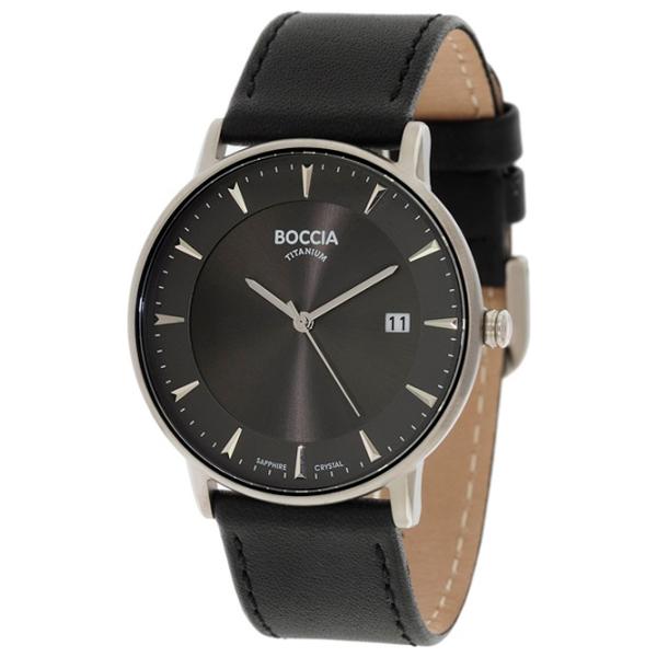 Ceas de mână pentru bărbați Boccia 3607-01 Cuarț/ 39 mm photo 1 Ceas de mână pentru bărbați Boccia 3607-01 Cuarț/ 39 mm photo 1