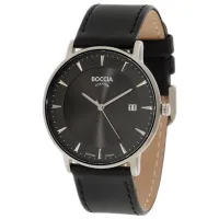 Ceas de mână pentru bărbați Boccia 3607-01 Cuarț/ 39 mm