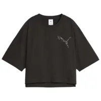 Футболка для женщин Puma Swarovski Crystals Tee 100% хлопок/ Черный