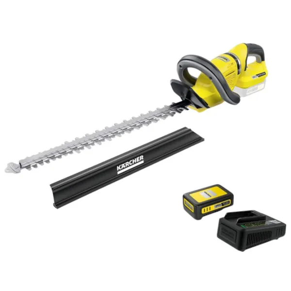 Кусторез KARCHER HGE 18-50 Battery + Kit 1.444-240.01 аккумуляторный/ Желтый photo 1