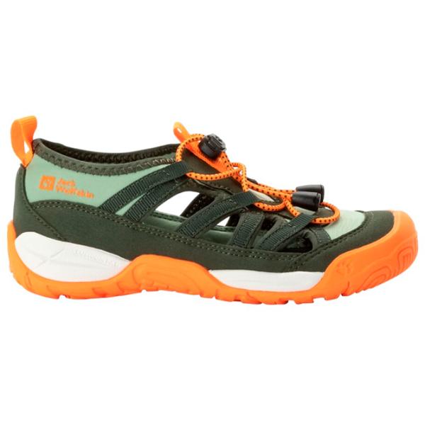 Adidași pentru băieți Jack Wolfskin Villi Sandal K Primăvară - vară/ Green photo 1 Adidași pentru băieți Jack Wolfskin Villi Sandal K Primăvară - vară/ Green photo 1