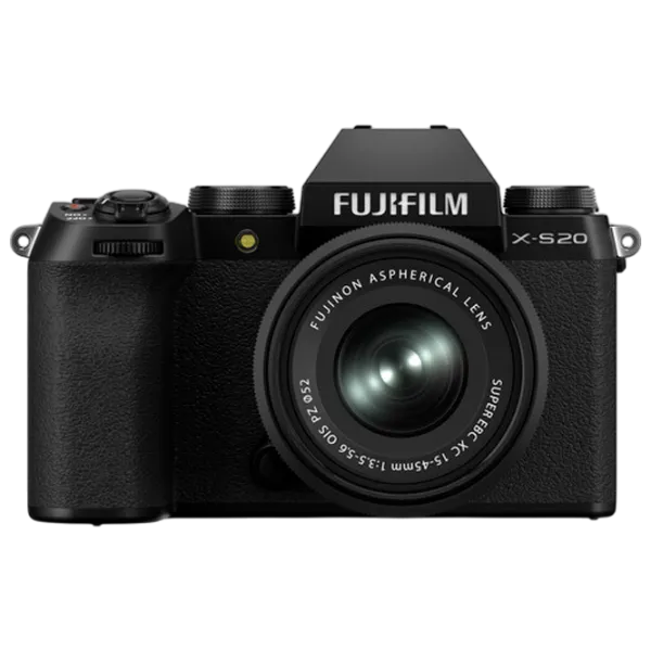 Cameră foto FujiFilm X-S20 Kit CMOS/ Black photo 1 Cameră foto FujiFilm X-S20 Kit CMOS/ Black photo 1