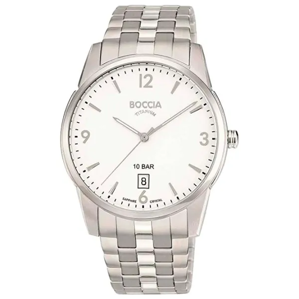 Ceas de mână pentru bărbați Boccia 3632-01 Cuarț/ 39 mm photo 1