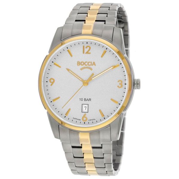 Ceas de mână pentru bărbați Boccia 3632-02 Cuarț/ 39 mm photo 1