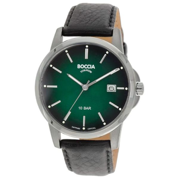 Ceas de mână pentru bărbați Boccia 3633-02 Cuarț/ 39 mm photo 1 Ceas de mână pentru bărbați Boccia 3633-02 Cuarț/ 39 mm photo 1