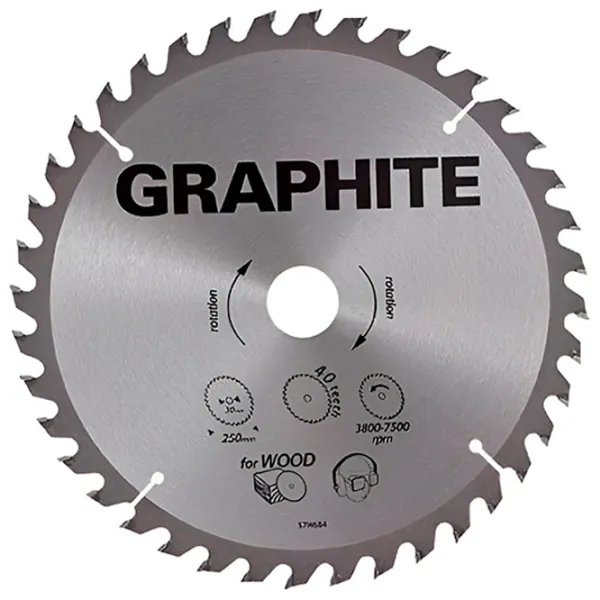 Циркулярный диск Graphite 57H652  photo 1 Циркулярный диск Graphite 57H652  photo 1