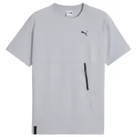 Футболка для мужчин Puma Tech Pocket Tee 65% полиэстер, 35% хлопок / Gray Fog