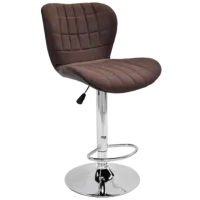 Барный стул Deco SB-74 Экокожа/ Металл/ Коричневый