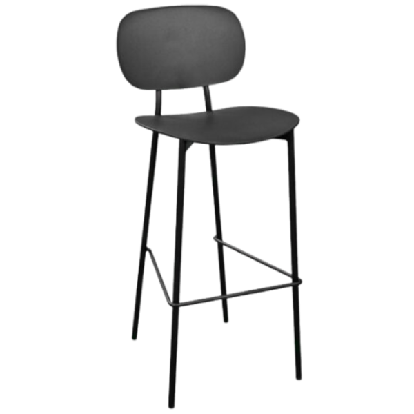 Барный стул Deco Flamingo Металл/ Металл/ Черный photo 1